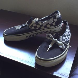 Vans slip ons